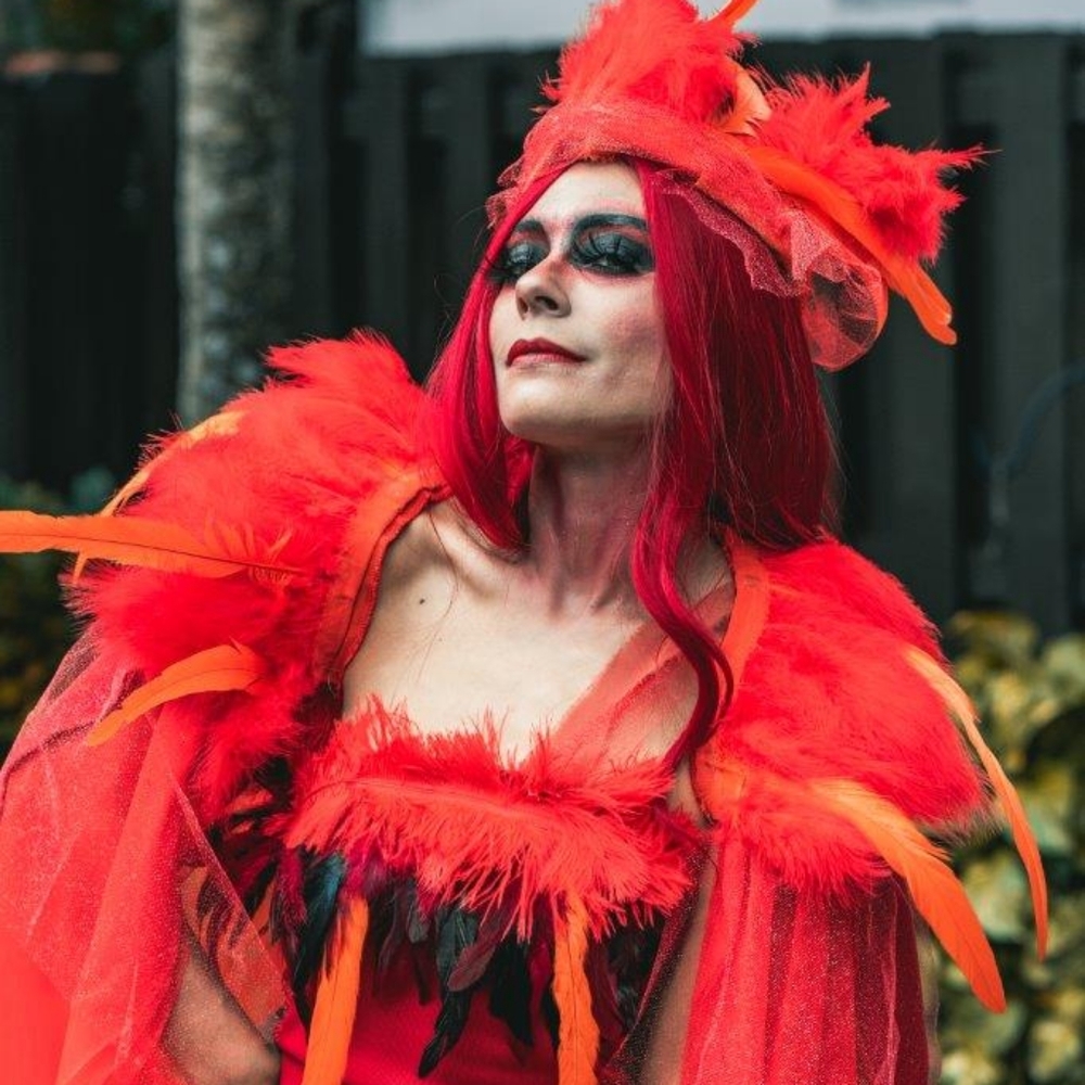 COMPLETE FIREBIRD PHOENIX Costume!